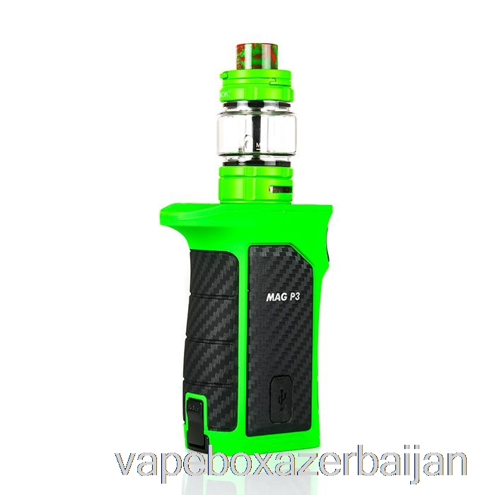 Vape Smoke SMOK MAG P3 230W & TFV16 Starter Kit Green / Black